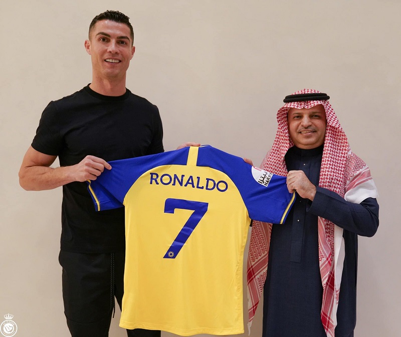 Ronaldo in Riyadh for grand unveiling