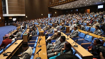 First session of the House of Representatives begins