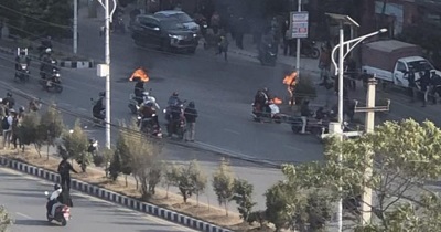 Attempted self-immolation in front of Parliament House