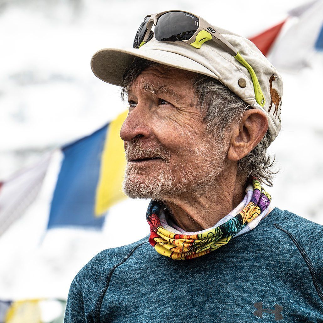 Climbing mountains at the age of 84