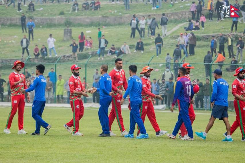 Nepal’s  victory against Oman