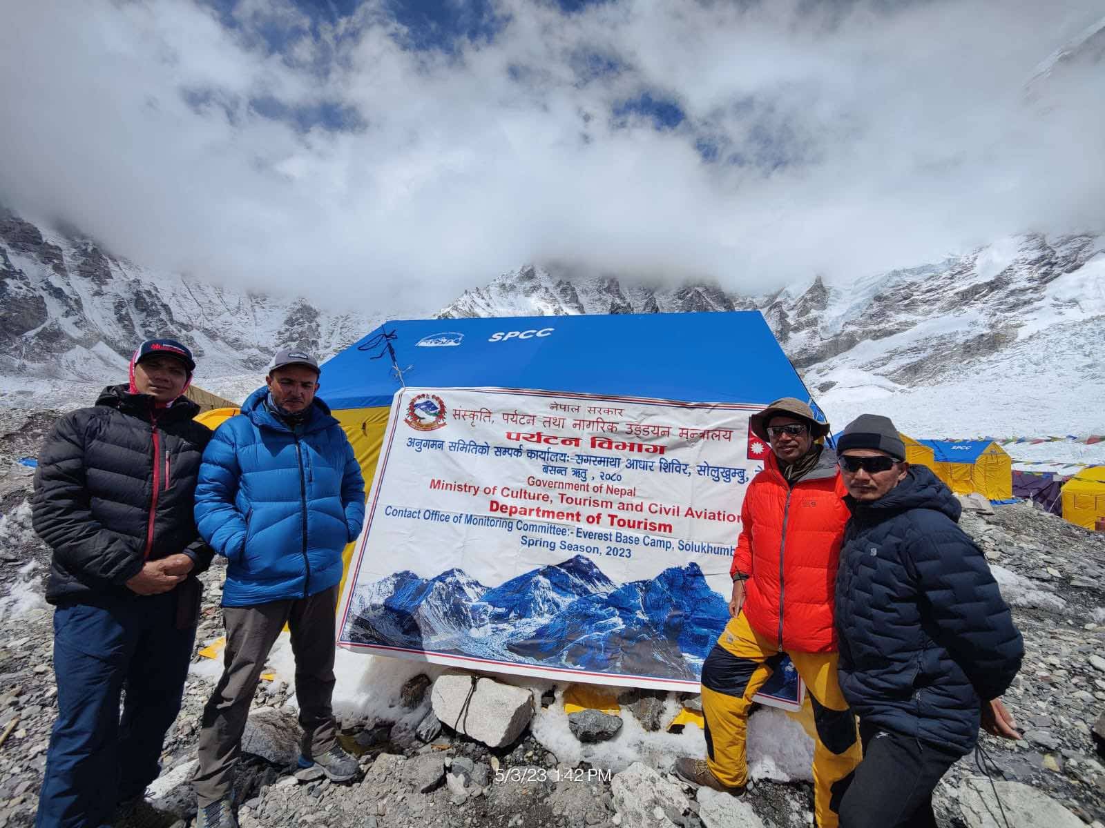 Govt office established at Everest Base Camp