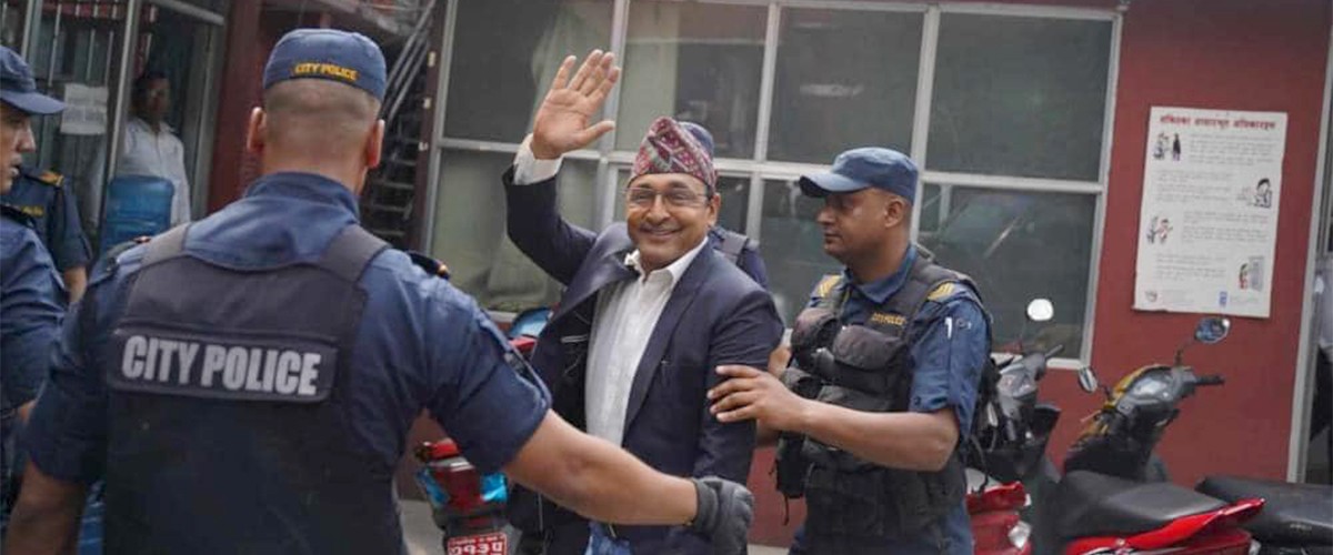 Top Bahadur Rayamajhi detained by police for three days