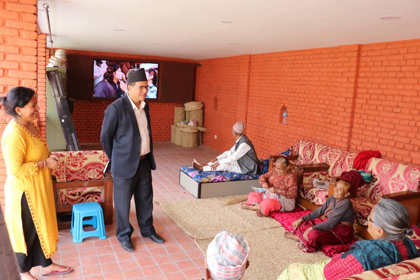 Day care center for the elderly in Bhaktapur