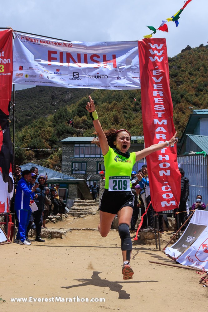 Suman Kulung first in Everest Marathon race