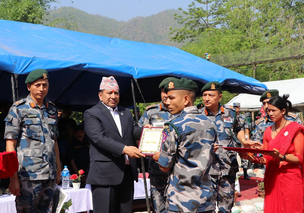 Nepal Police & APF train divers for rescue operations during disasters