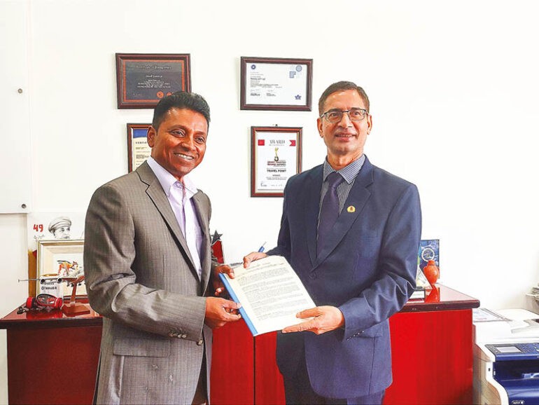 Embassy of Nepal & Travel Point, Oman sign partnership agreement to encourage & facilitate tourism