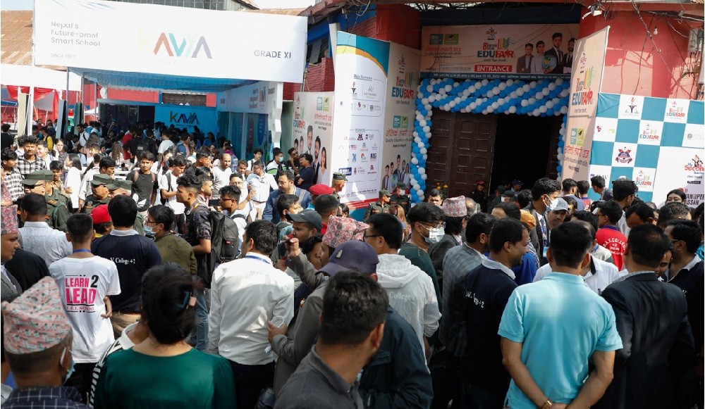 Kathmandu Metropolis closes College Expo at Bhrikutimandap