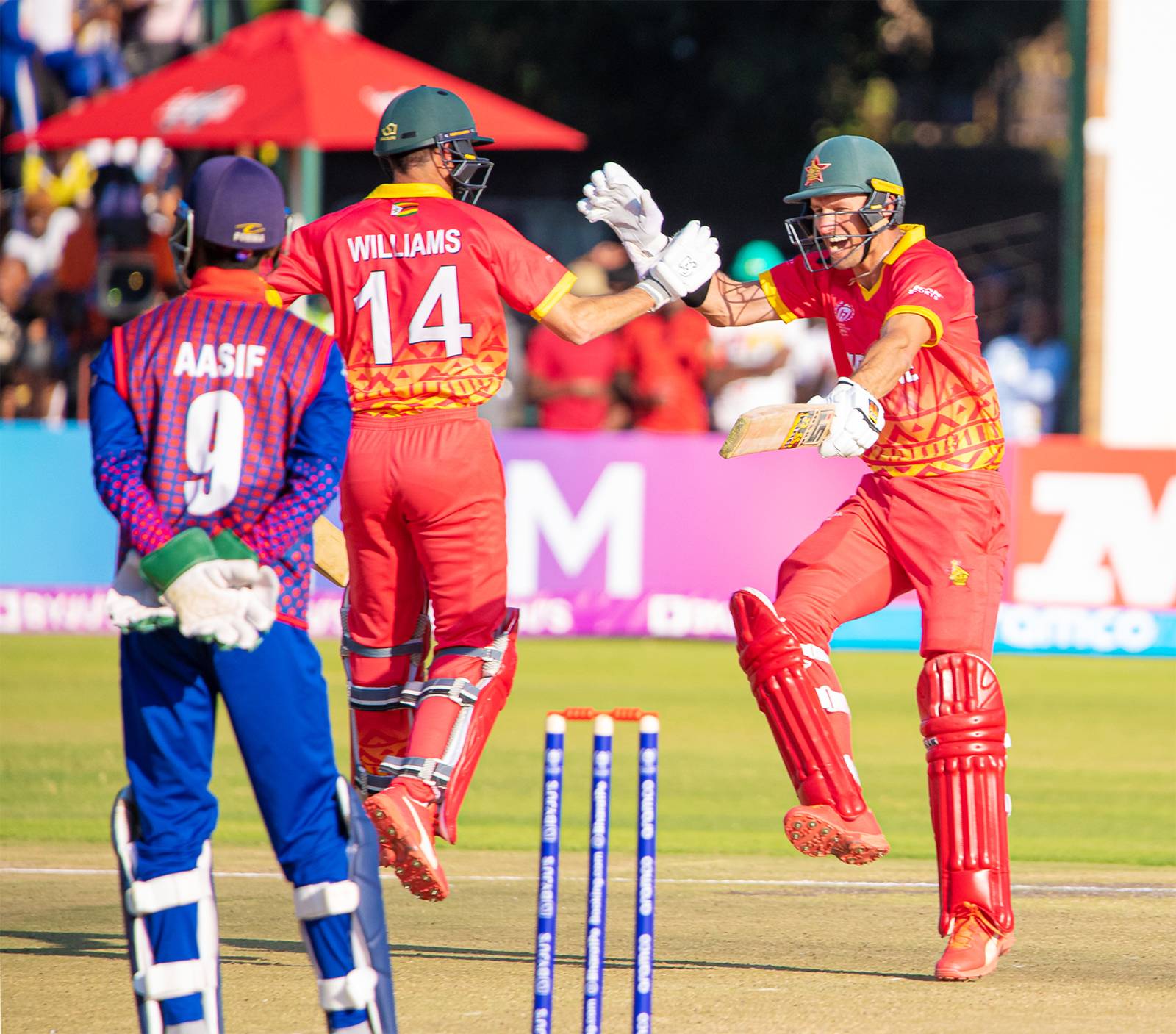 Nepal lost to Zimbabwe by eight wickets