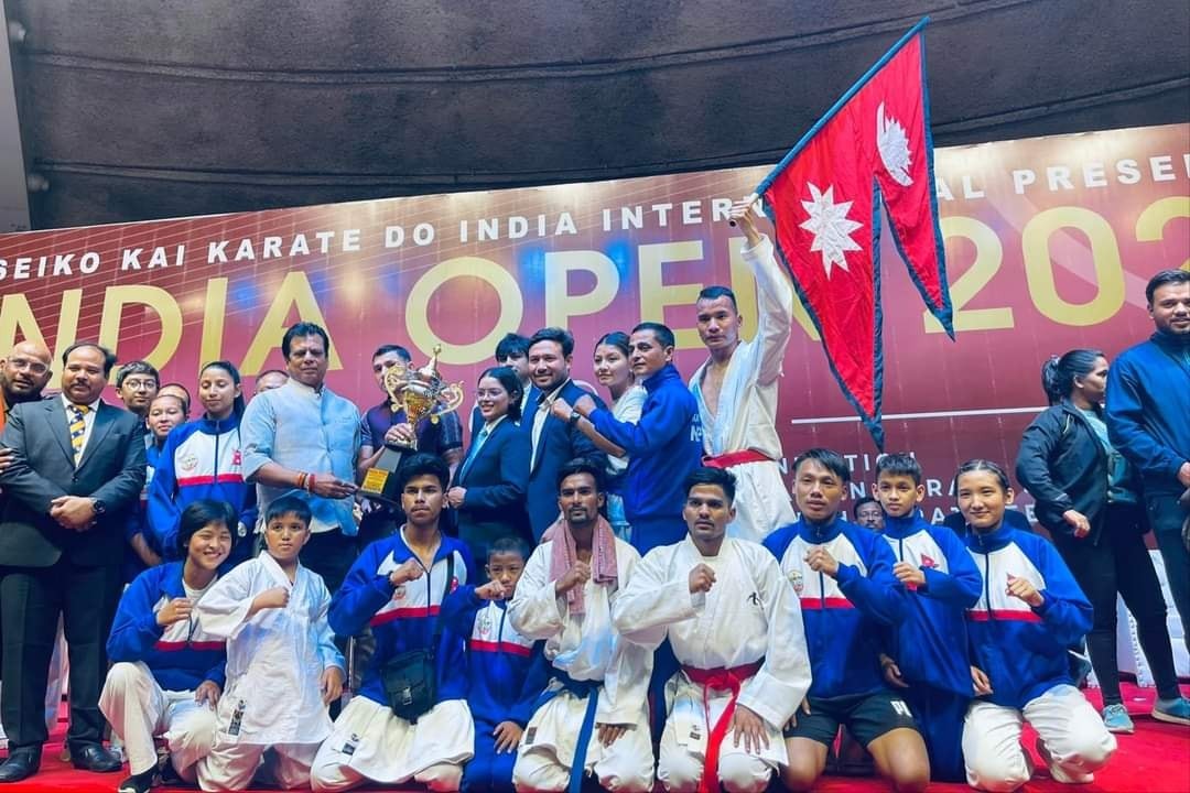 Nepal bags 20 medals in the International Karate Championship