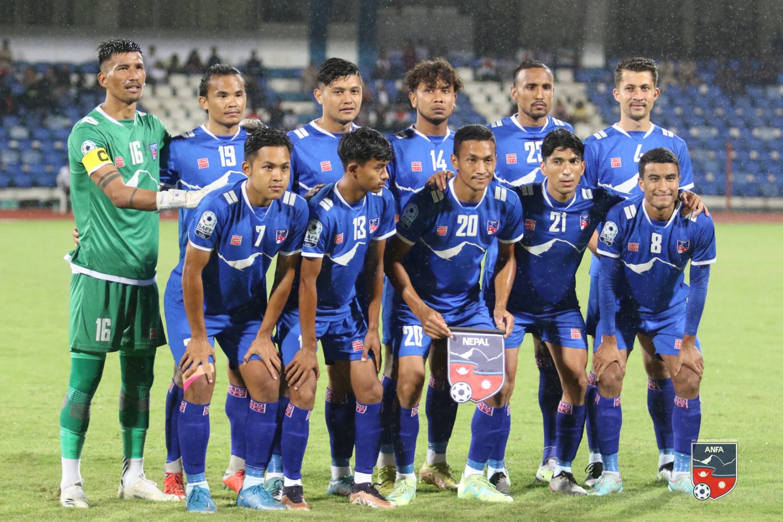 Football between Nepal and Pakistan