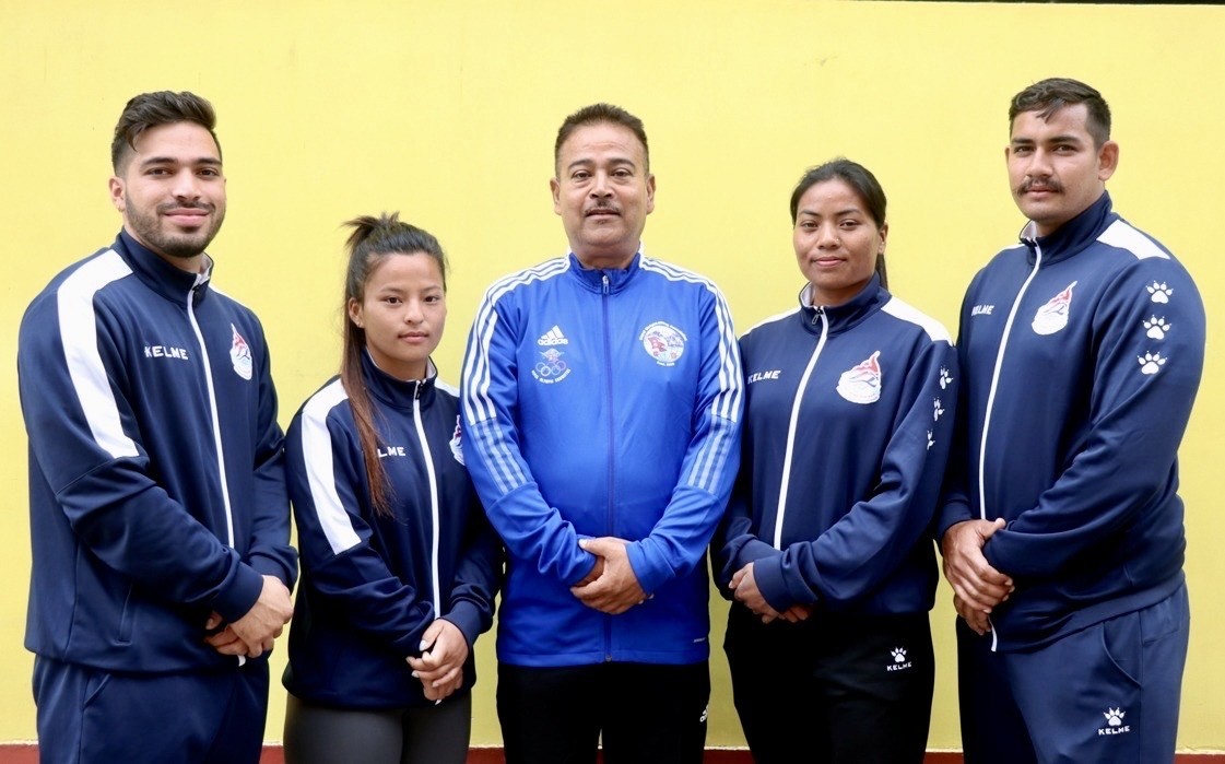 Nepal participate in weightlifting in Asian Games