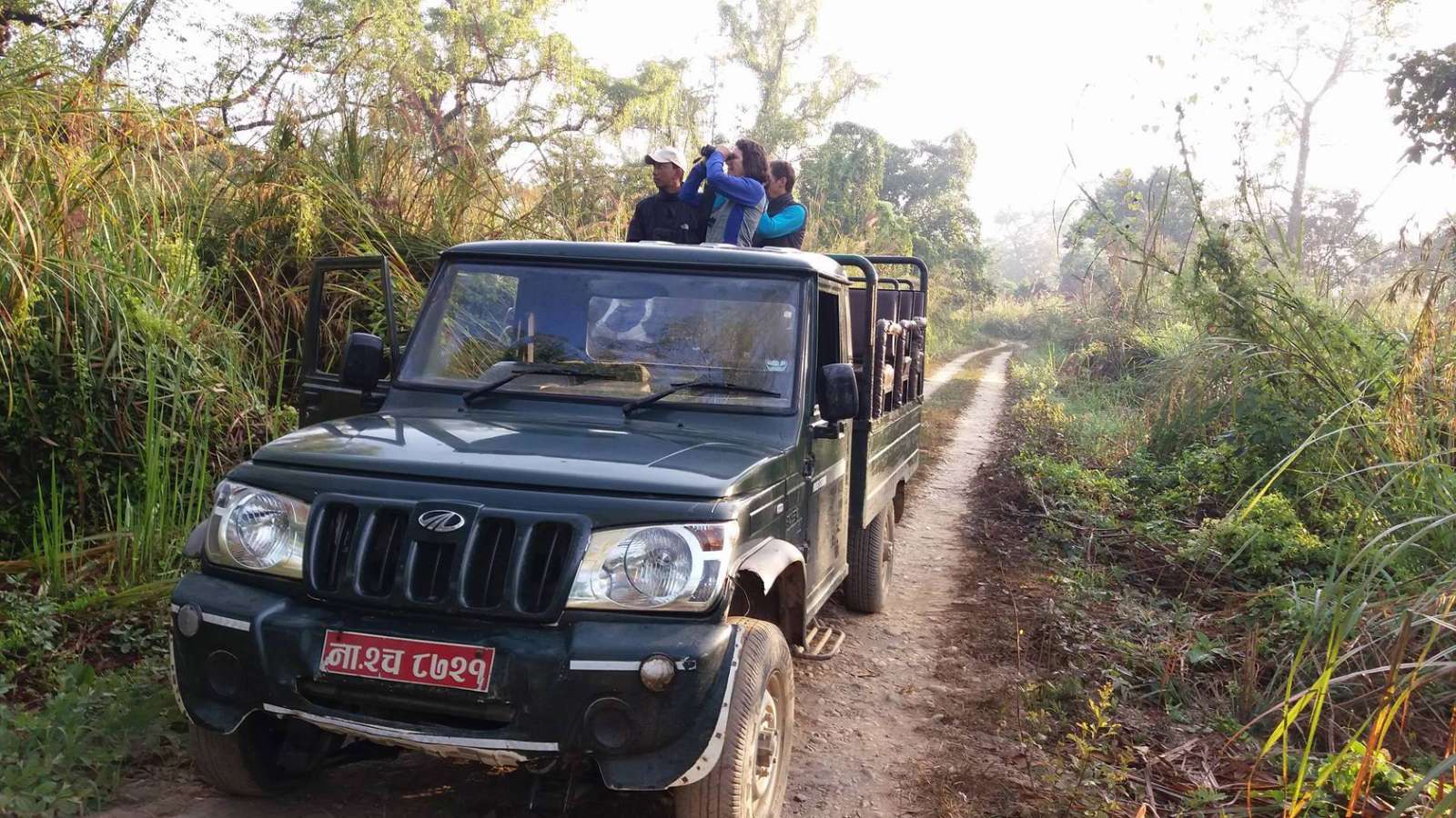 Stop on Jungle Safari in Chitwan National Park