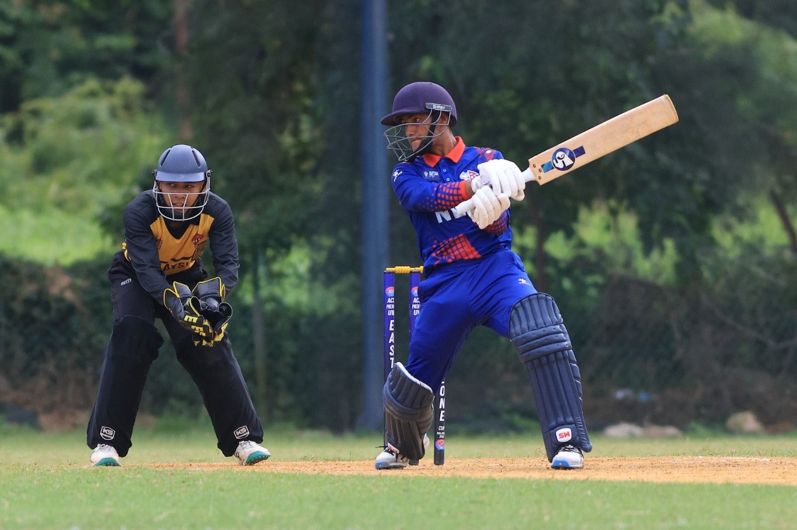 Nepal set Malaysia a target of 184 runs