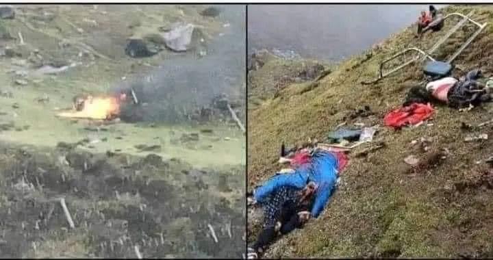 Heli crash update : all bodies detected