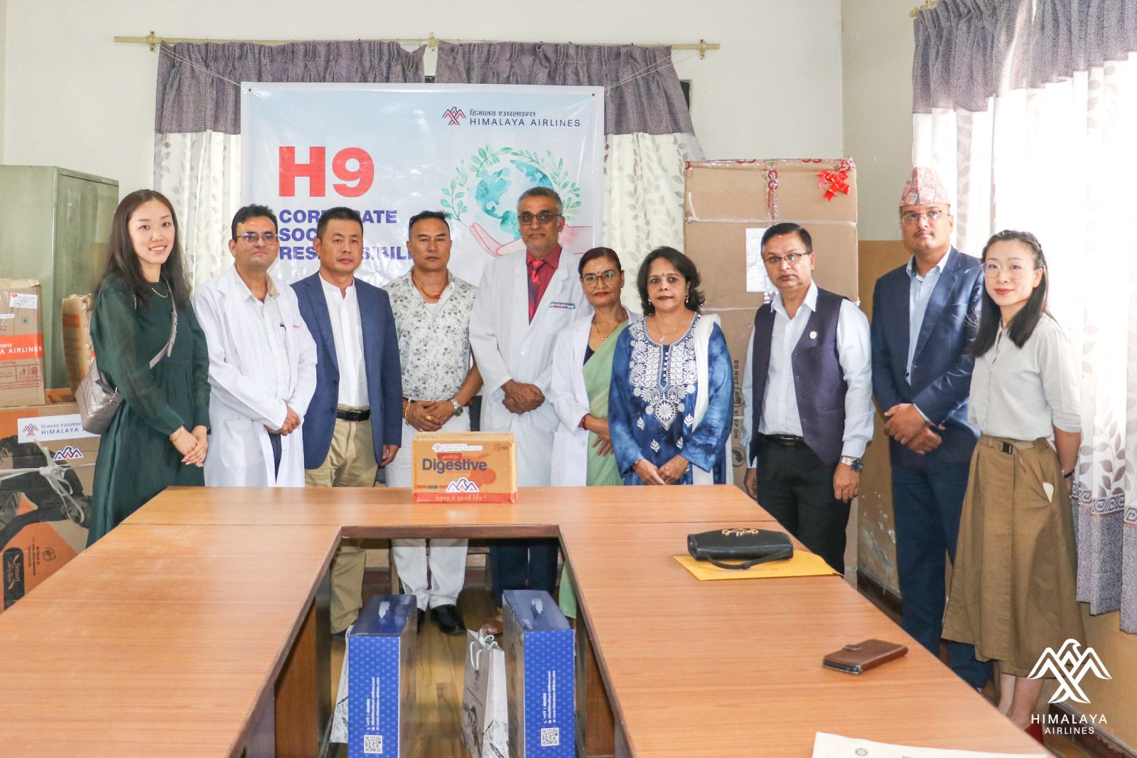 Himalaya Airlines collaborates with Nepal Orthopedic Hospital to promote CSR