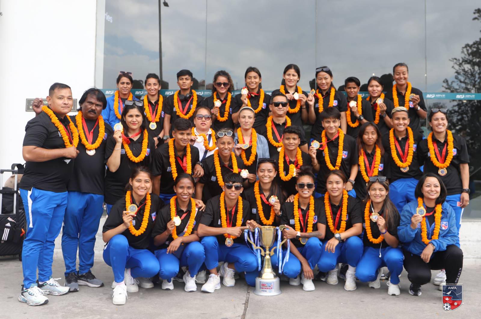 Welcomed to the Nepali women’s football team