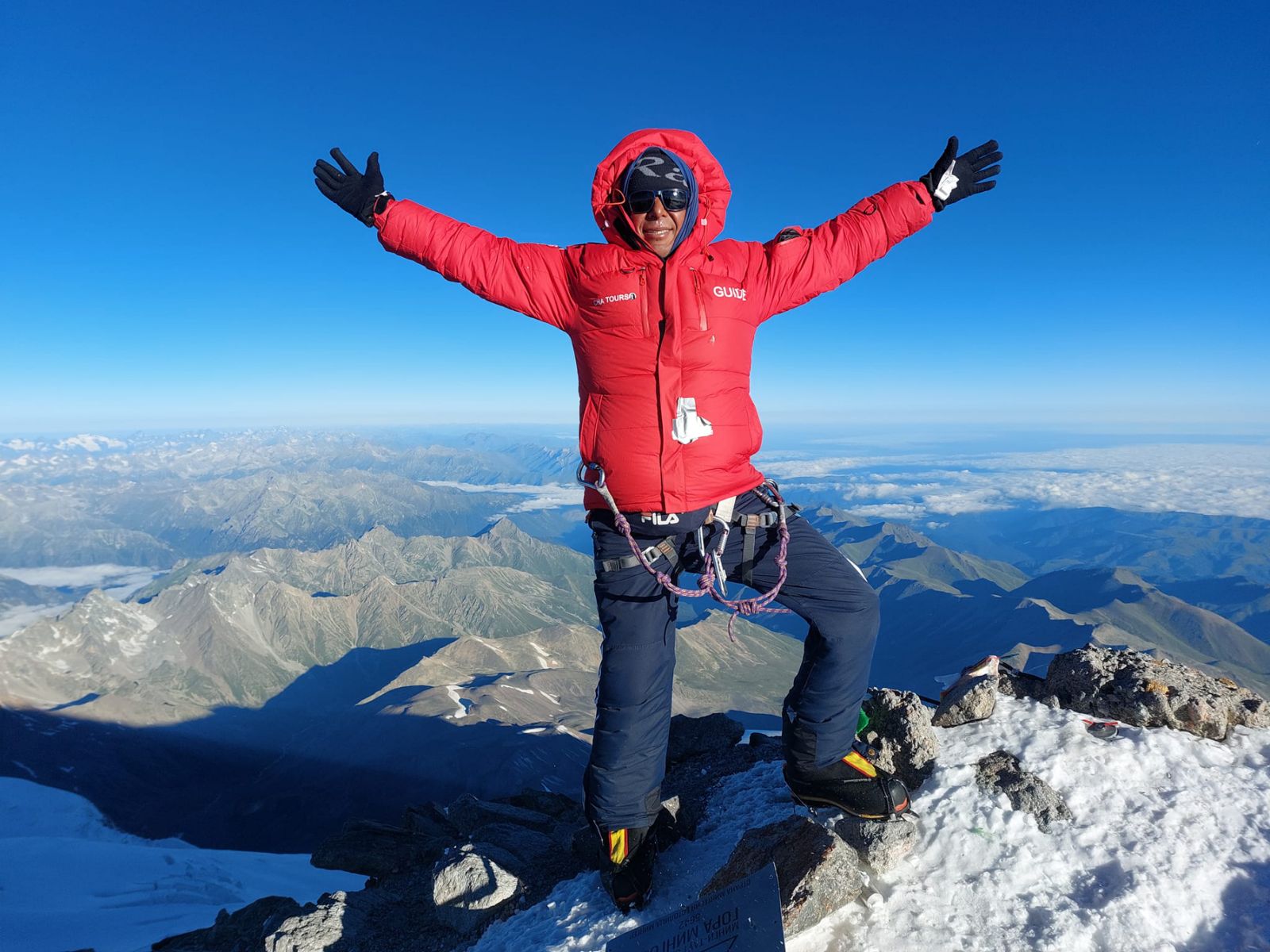 Chatur Tamang climbed Mount Elbrus 134 times