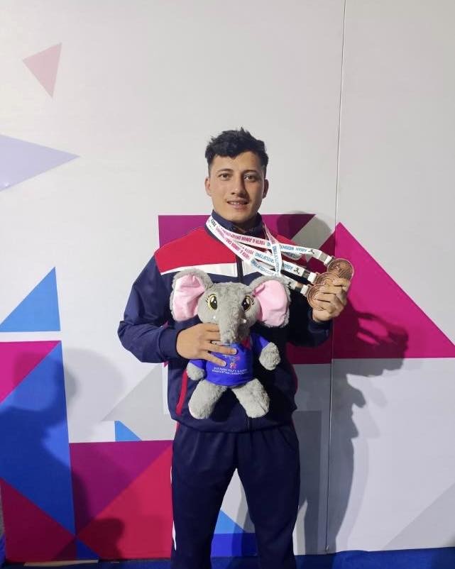 Nepalese athletes won 3 bronze medals