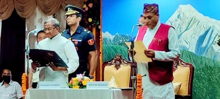 New minister sworn in Sikkim