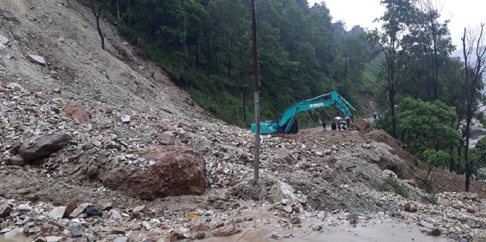 Five highways completely blocked due to incessant rain