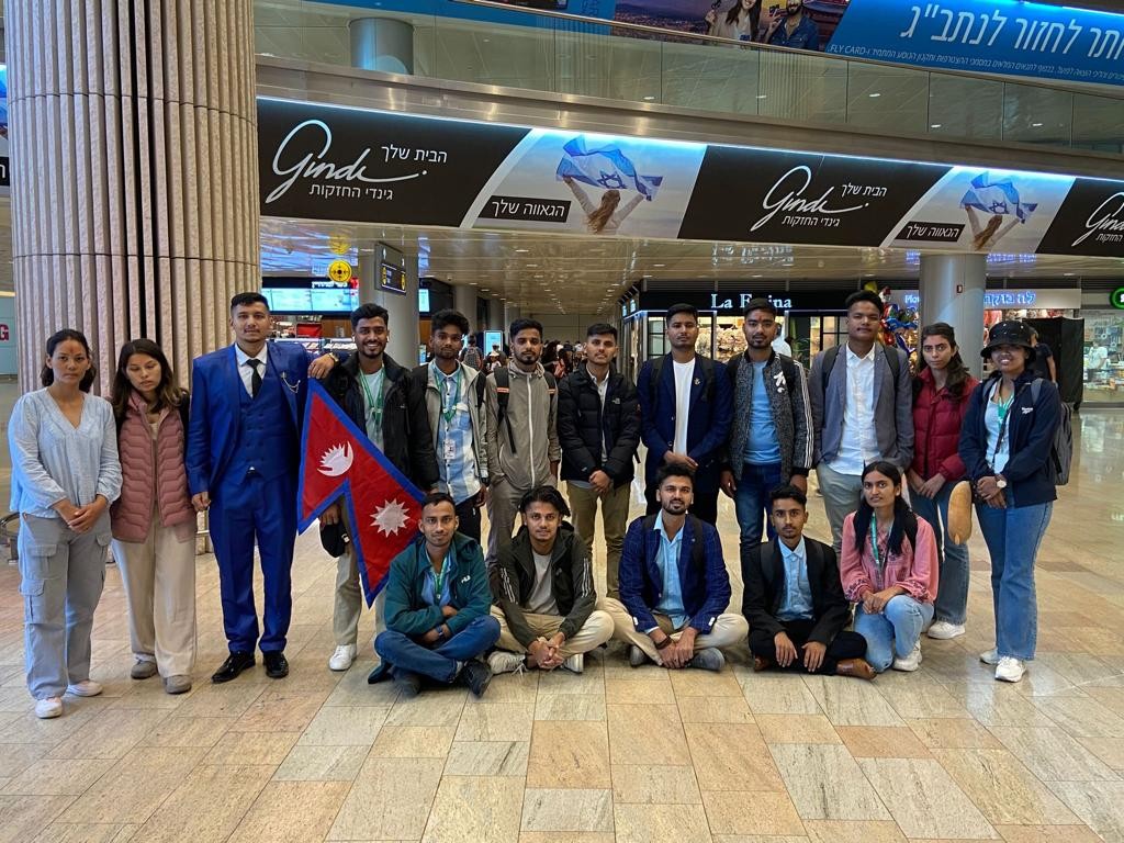 Nepali students from AFU join The Ramat Negev International Training Center for Advanced Agriculture