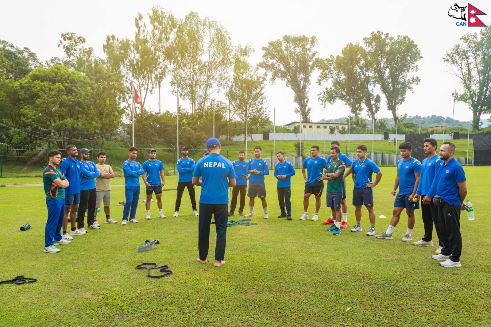 Preparation of Nepali cricket team for the Asia Cup