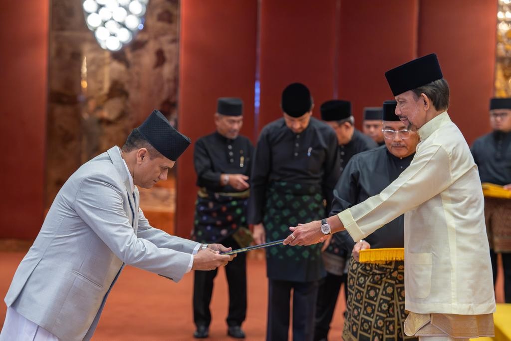 Presentation of ‘Letters of Credence’