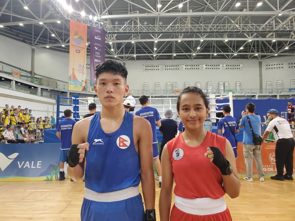 Two bronze medals for Nepal in boxing