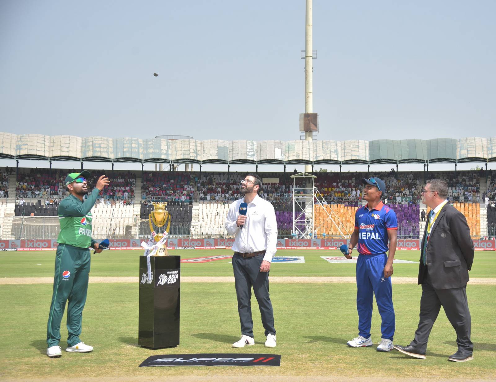 Nepal bowling first in the Asia Cup cricket match 2023