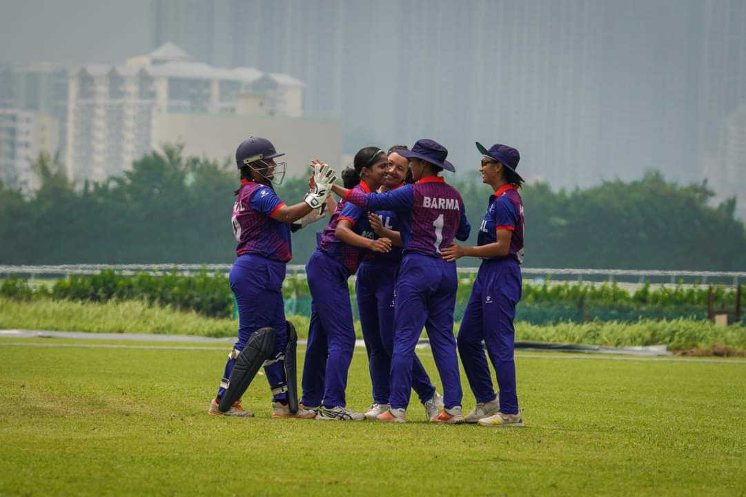 Nepal(W) Dominates Bahrain(W) with 10-Wicket Win