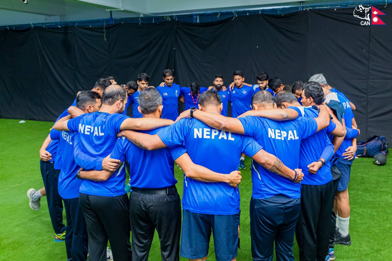 Nepalese Players Train Hard for Asia Cup