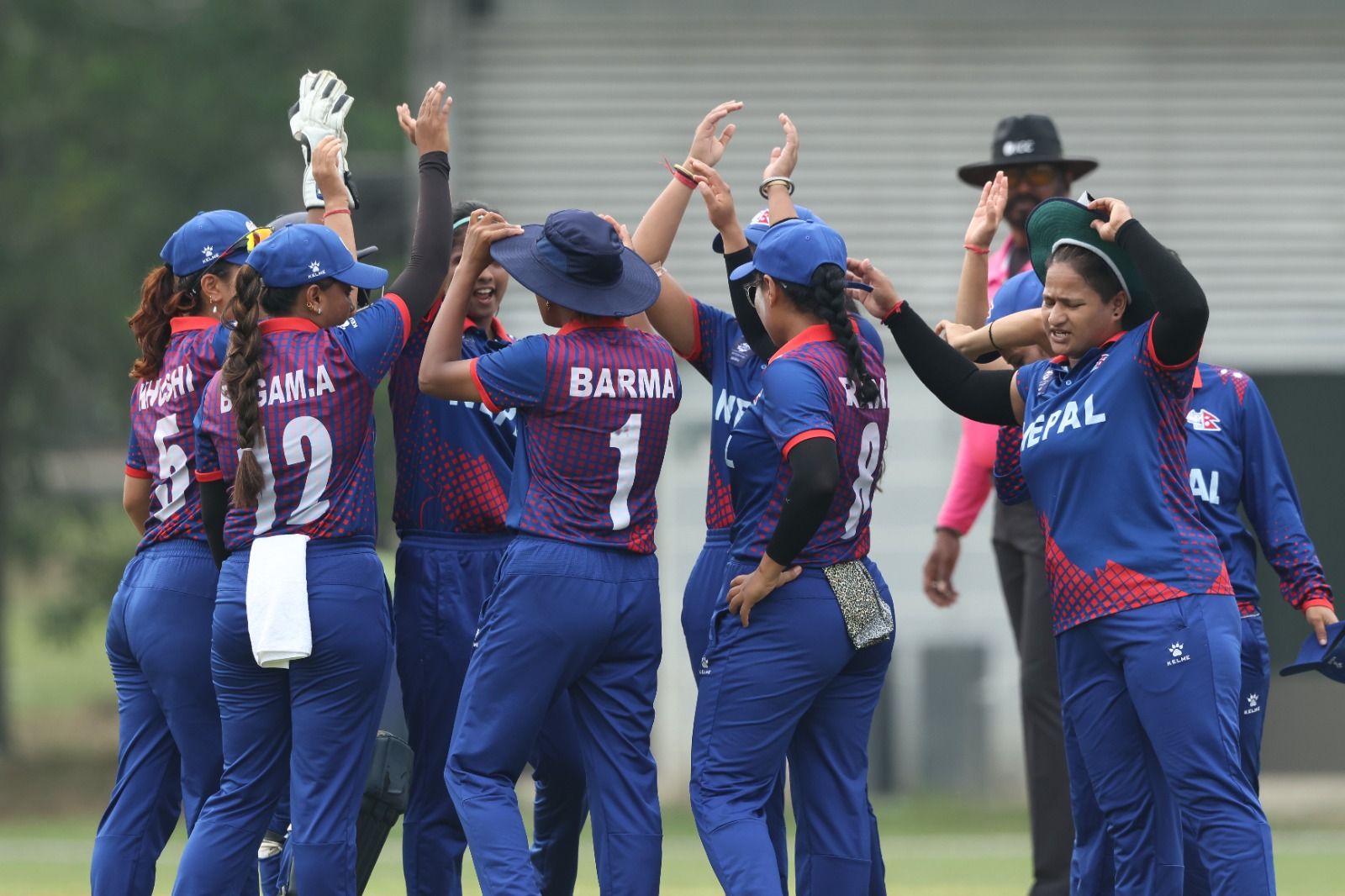 Gallery: Nepal(W) vs Qatar(W) in the ongoing ICC T20 World Cup Asia Qualifier