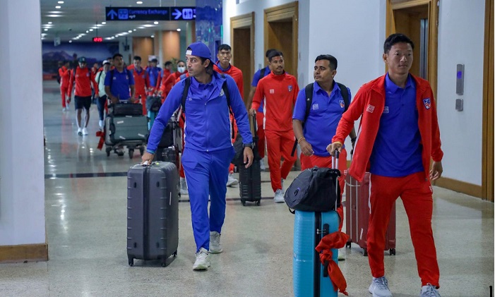 International  match between Nepal and Myanmar