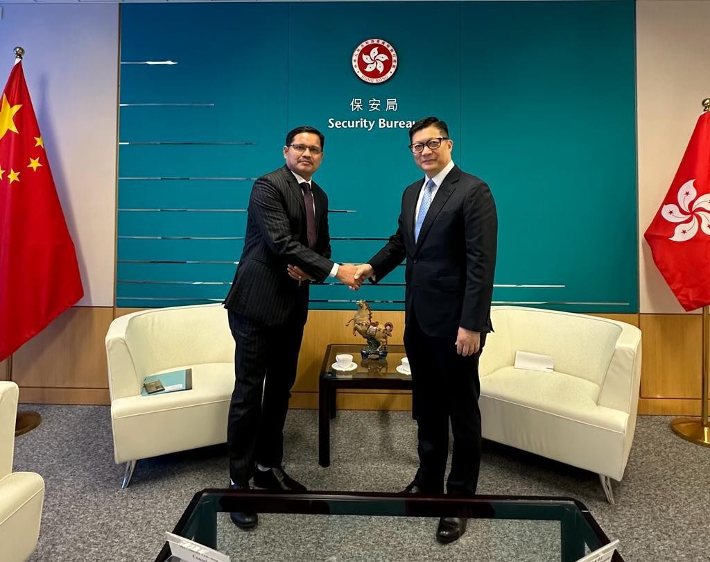 Nepal Consul General Meets Hong Kong Secretary