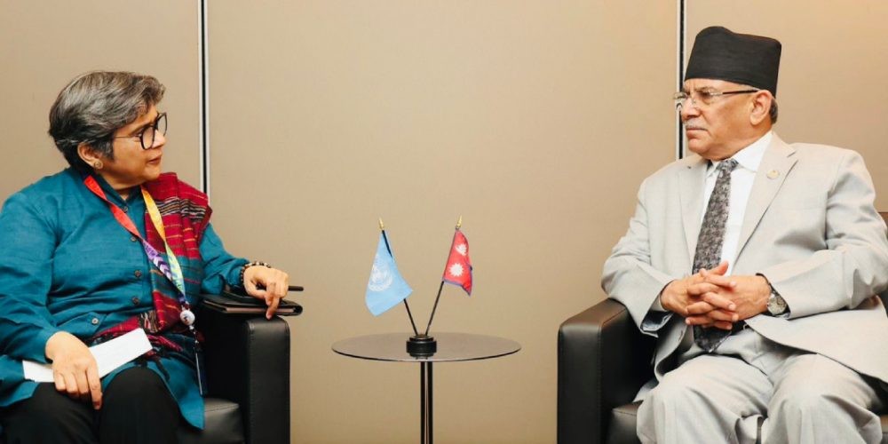 UN high representative Fatima calls on PM Dahal