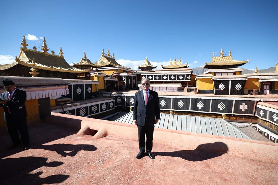 Glimpses of Prime Minister Dahal visited potala Palace of Lhasa,Tibet