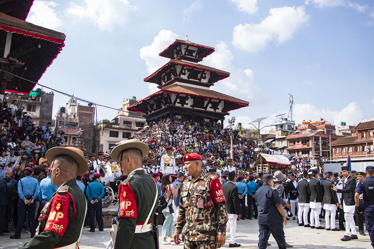 Rath Yatra of Indrajatra begins