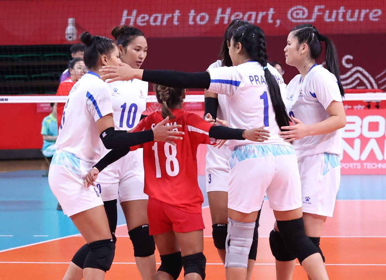 Nepal ranks 11th in women’s volleyball