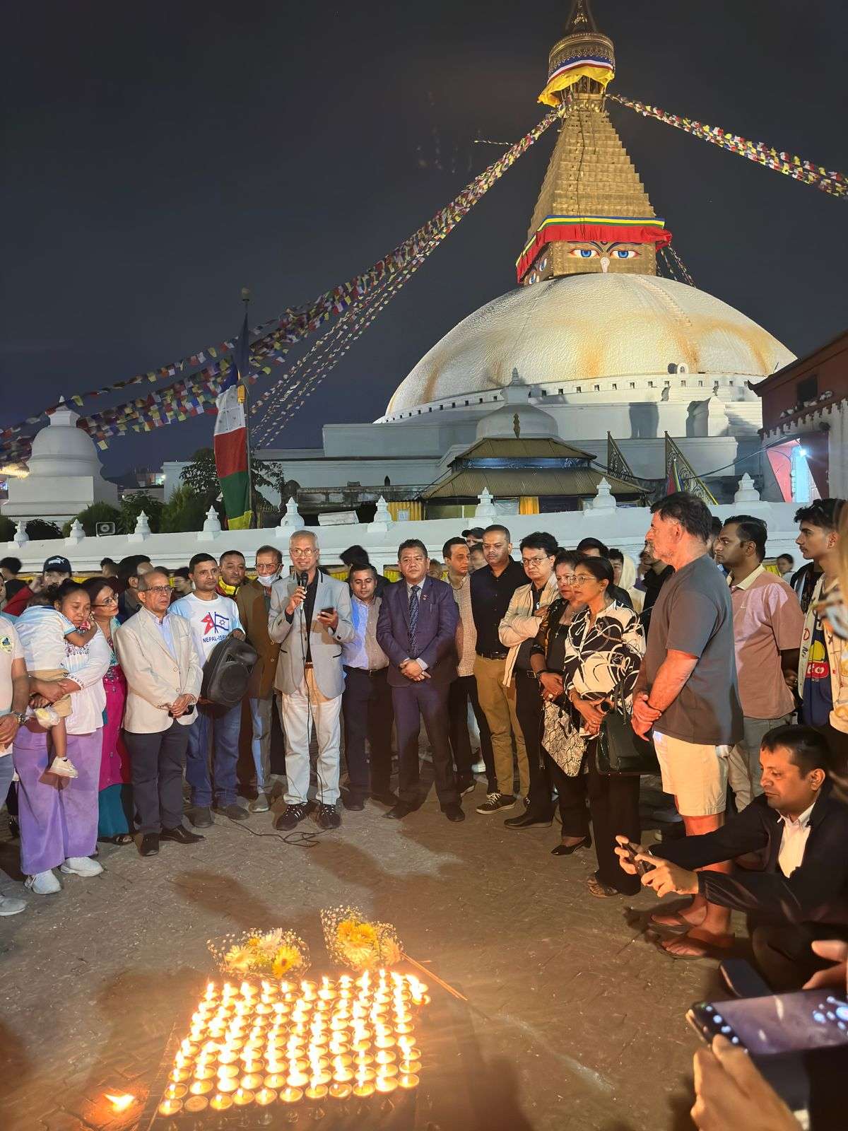 Nepal Vigil for Israel Victims