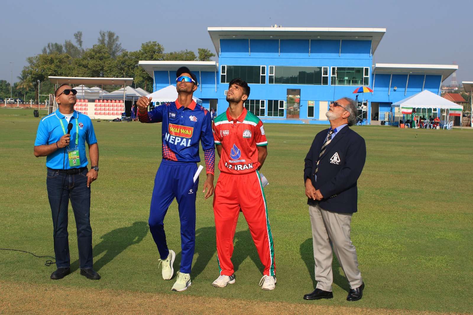 Nepal defeated Iran in cricket