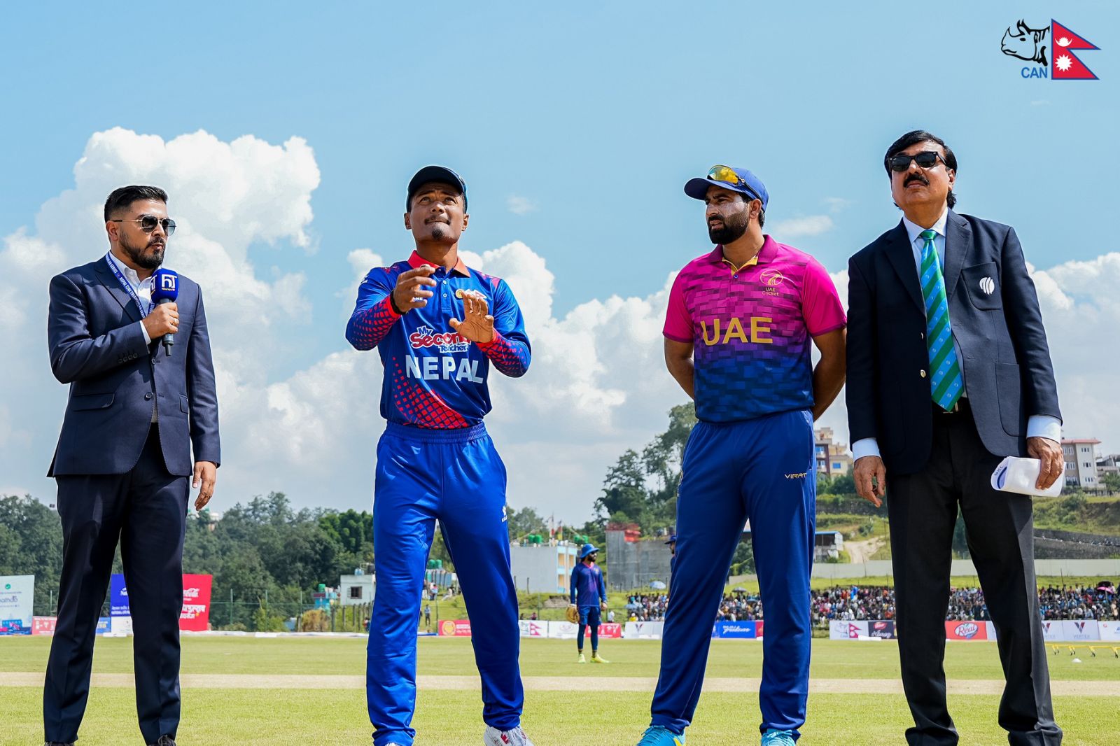 Nepal won the toss and fielded