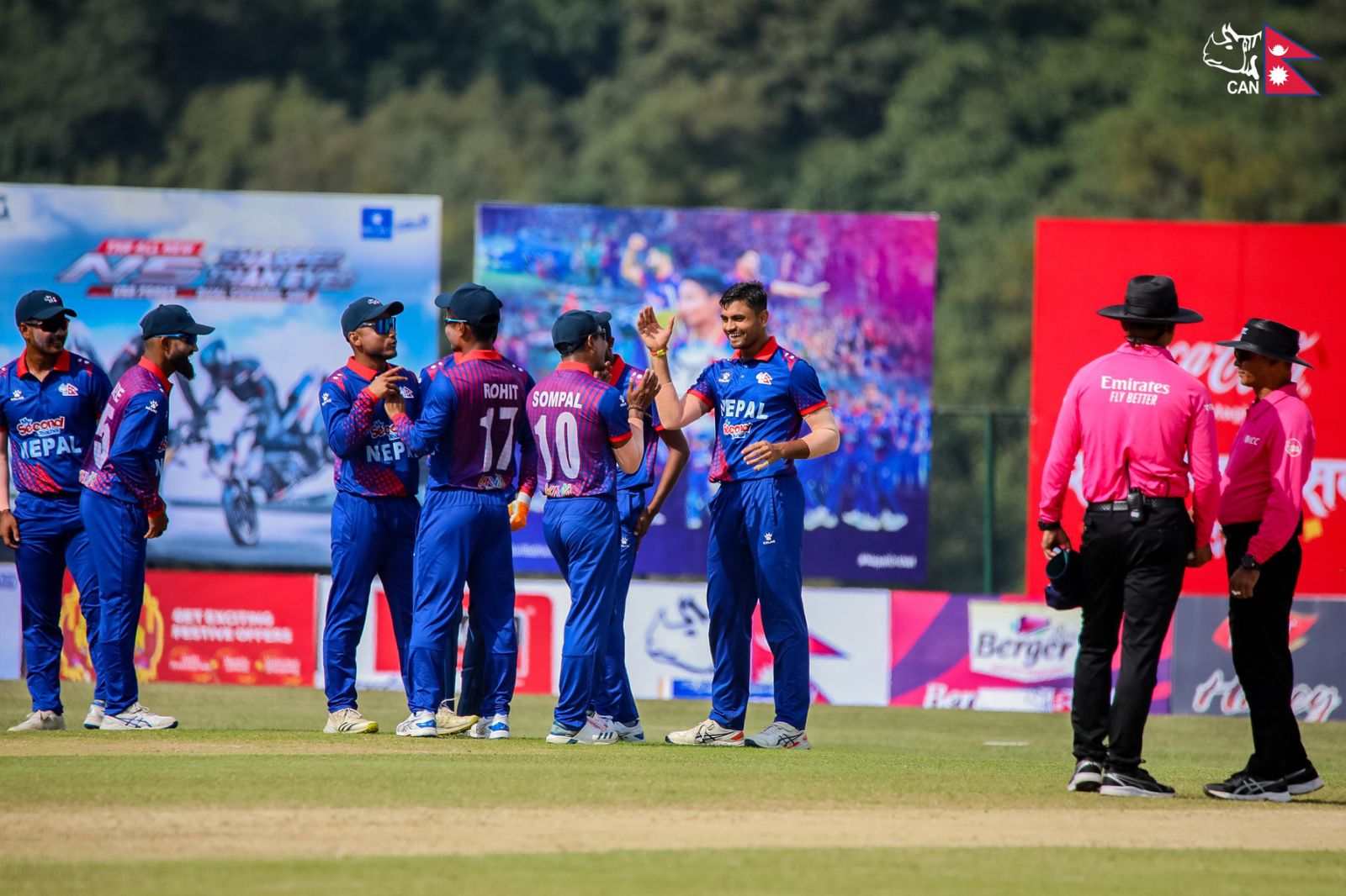 Nepal defeated UAE by 7 wickets