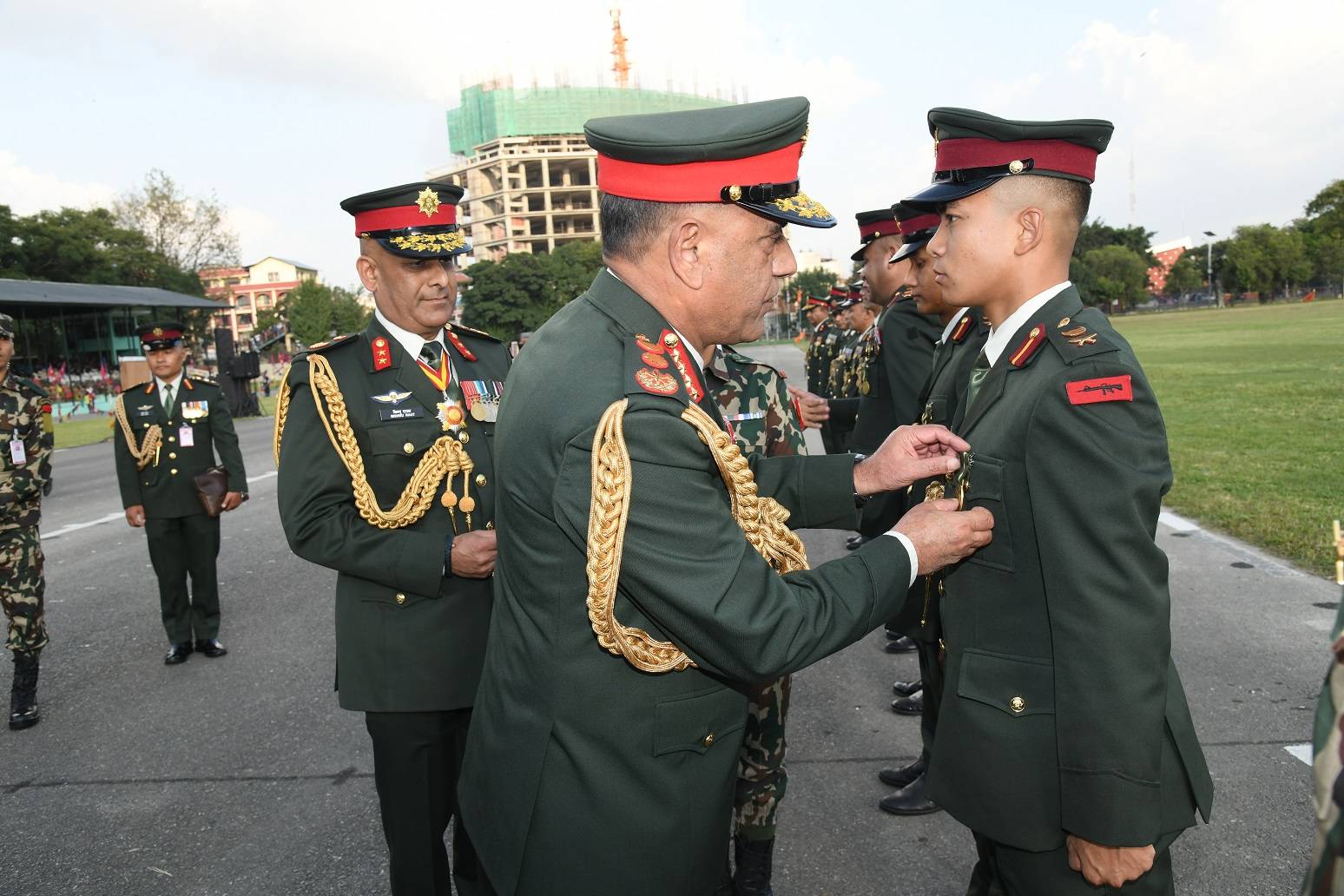 Glimpses of the program of the Nepali Army