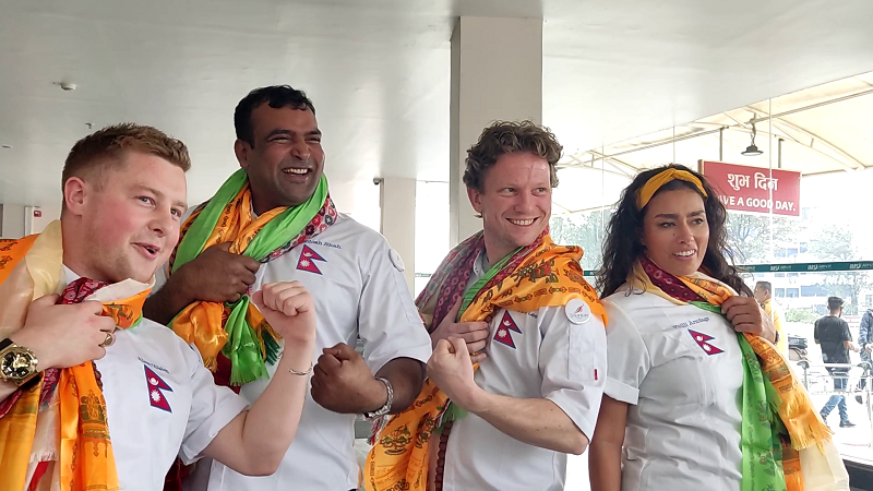 BBC Master Chef’s team arrives in Nepal