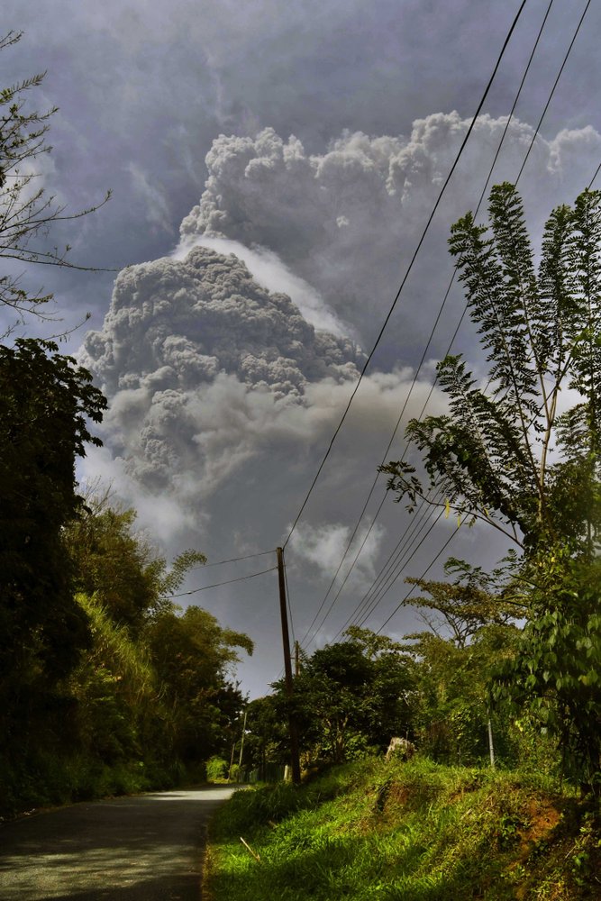 St. Vincent awaits new volcanic explosions as help arrives