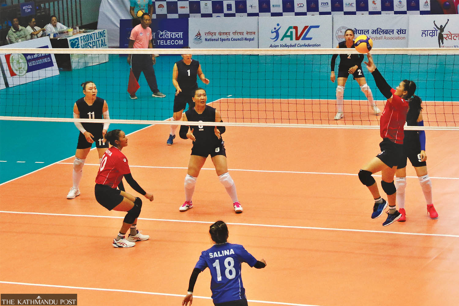 Nepal concedes 3-1 defeat to Mongolia in CAVA volleyball league