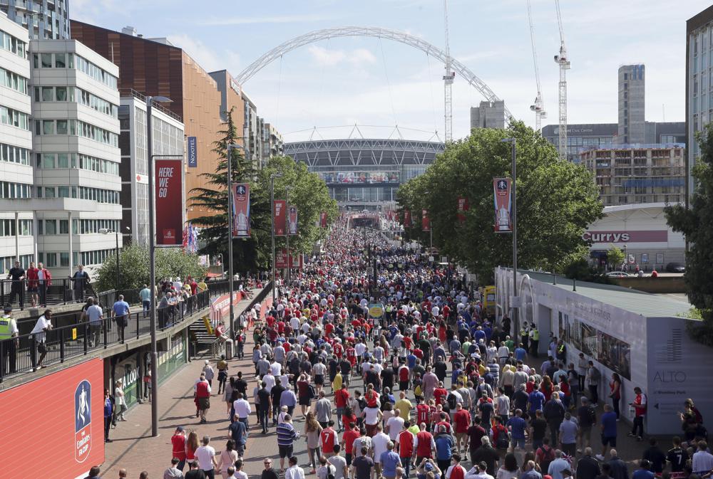 UK move to increase Wembley fans questioned