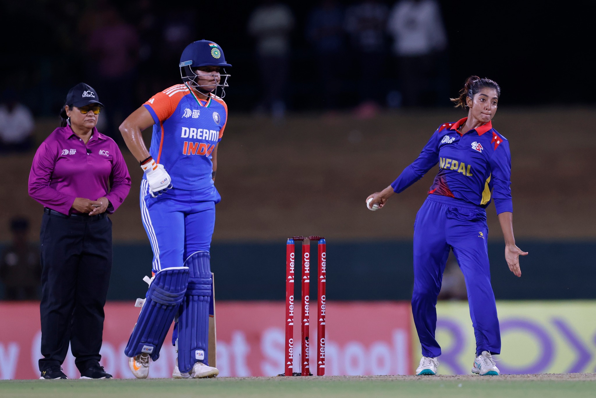 Nepal lost to India in women’s cricket