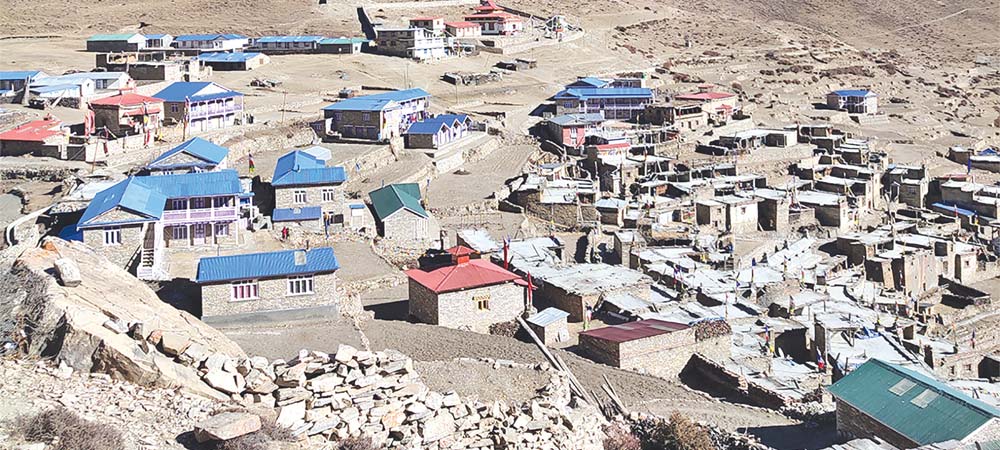 A Manang rural municipality still out of electricity and road